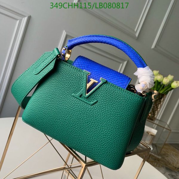 Louis Vuitton 1:1 Mirror Replica Capucines Mini Bag LB08081715964