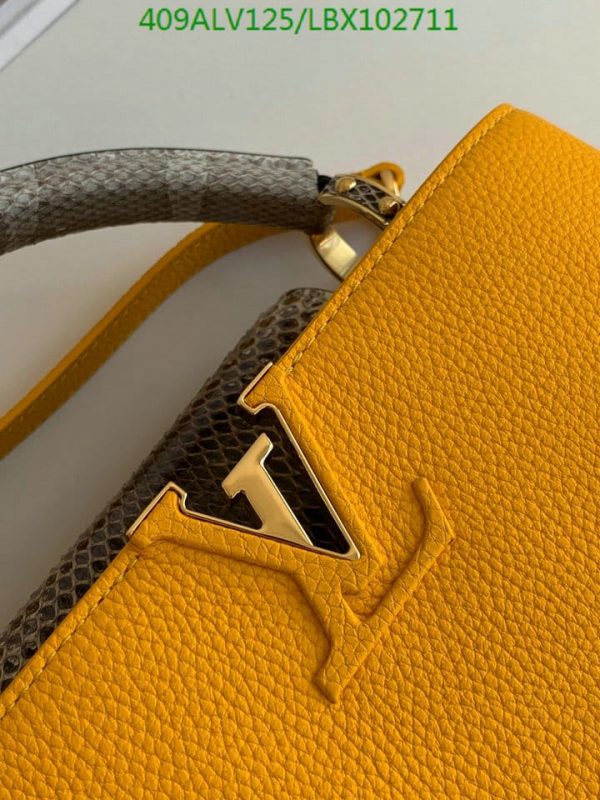 Louis Vuitton 1:1 Mirror Replica  Capucines Mini Bag LBX1027114236