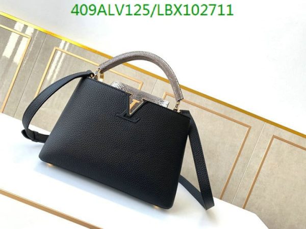 Louis Vuitton 1:1 Mirror Replica  Capucines Mini Bag LBX1027114236