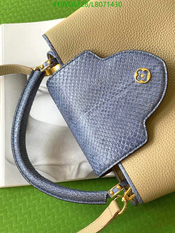 Louis Vuitton 1:1 Mirror Replica Capucines Mini Hand Bag LB07143026984