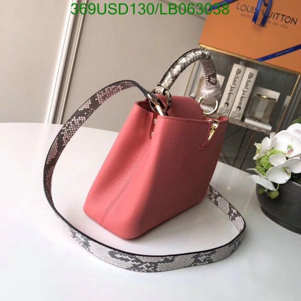 Louis Vuitton 1:1 Mirror Replica Capucines PM 2way Handbag LB06303895123