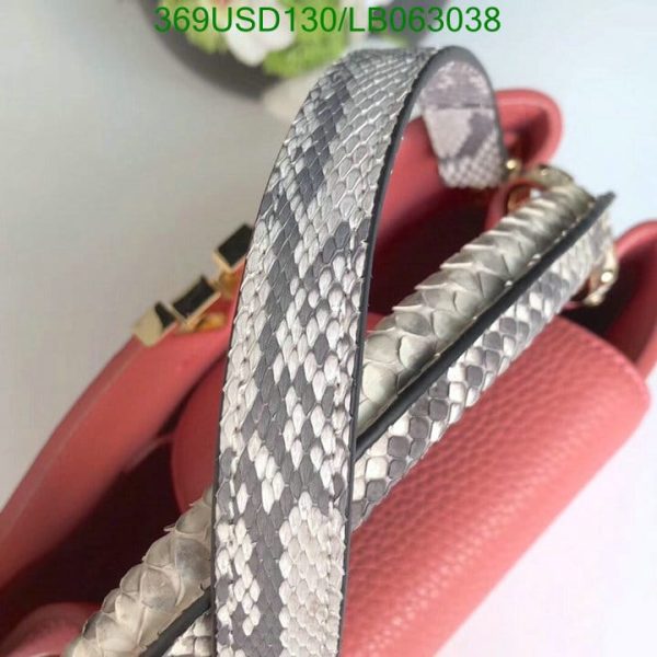 Louis Vuitton 1:1 Mirror Replica Capucines PM 2way Handbag LB06303895123