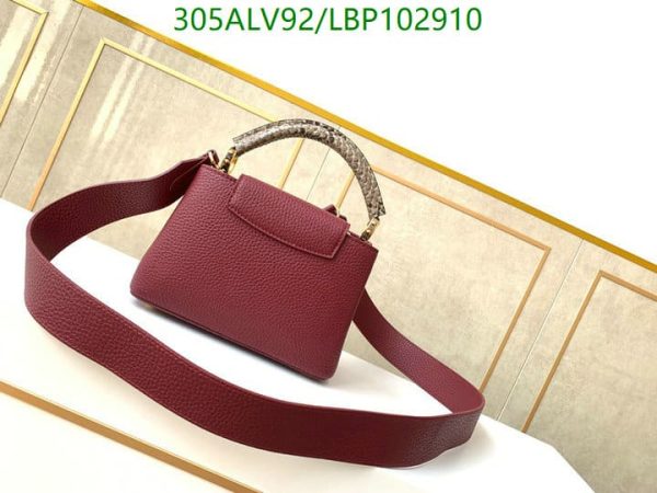 Louis Vuitton 1:1 Mirror Replica Capucines PM Scarlet Bag LBP1029102634