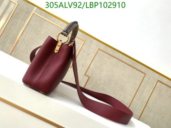 Louis Vuitton 1:1 Mirror Replica Capucines PM Scarlet Bag LBP1029102634