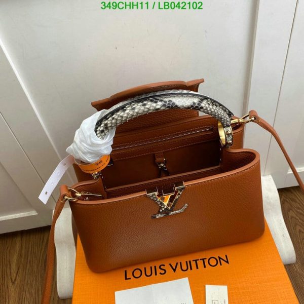 Louis Vuitton 1:1 Mirror Replica Casual Style 2WAY Leather Handbag LB04210226984