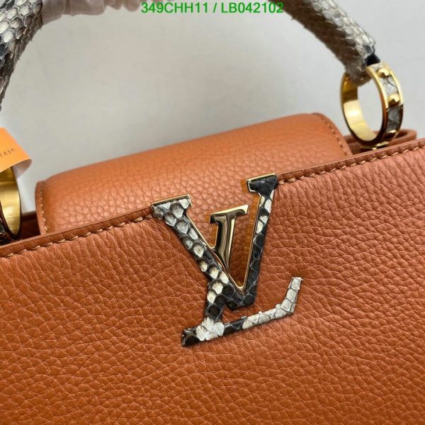 Louis Vuitton 1:1 Mirror Replica Casual Style 2WAY Leather Handbag LB04210226984