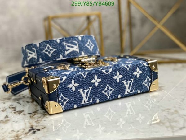 Louis Vuitton 1:1 Mirror Replica Casual Style Calfskin Denim Leather Bag YB46095632148