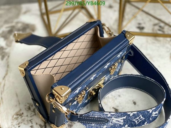 Louis Vuitton 1:1 Mirror Replica Casual Style Calfskin Denim Leather Bag YB46095632148