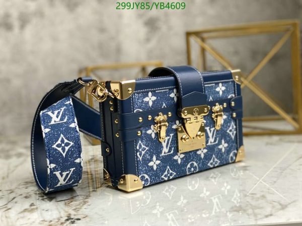 Louis Vuitton 1:1 Mirror Replica Casual Style Calfskin Denim Leather Bag YB46095632148