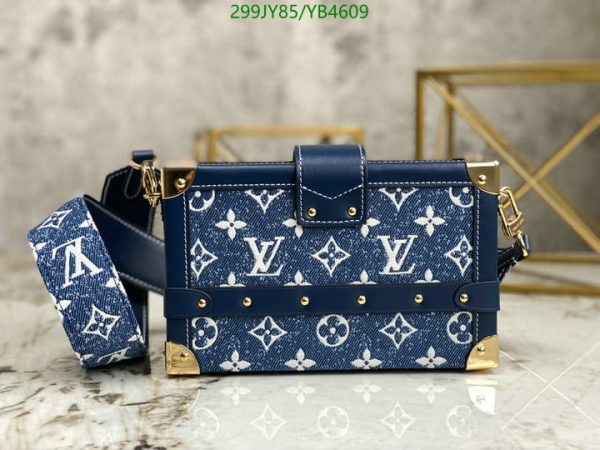 Louis Vuitton 1:1 Mirror Replica Casual Style Calfskin Denim Leather Bag YB46095632148