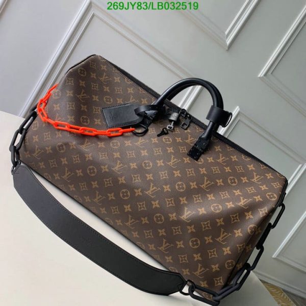 Louis Vuitton 1:1 Mirror Replica Chain Keepall Bandouliere LB03251983212