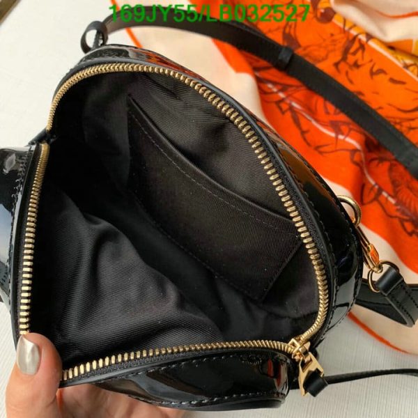 Louis Vuitton 1:1 Mirror Replica Champagne Patent Leather Cross Body Bag LB03252723654