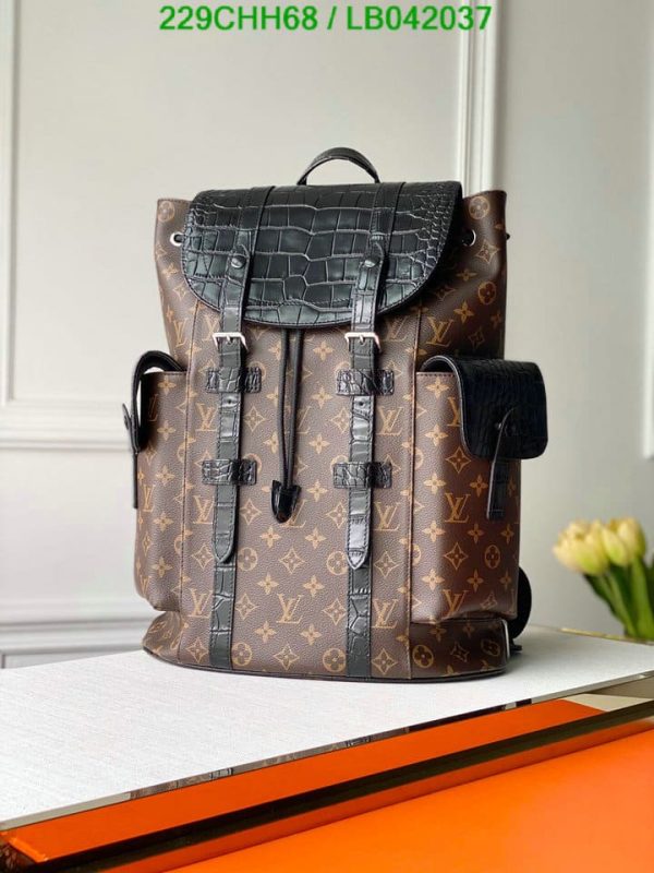 Louis Vuitton 1:1 Mirror Replica Christopher PM Backpack LB04203712458