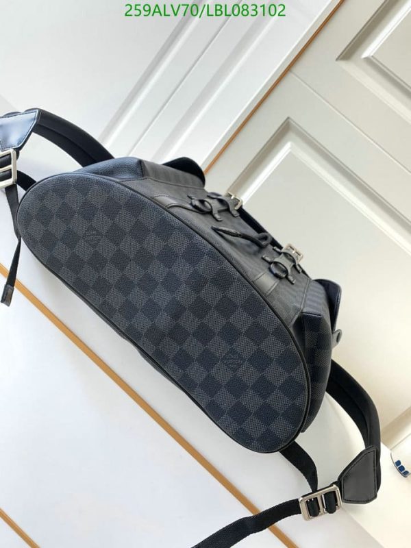 Louis Vuitton 1:1 Mirror Replica Christopher Canvas Backpack LBL0831021258