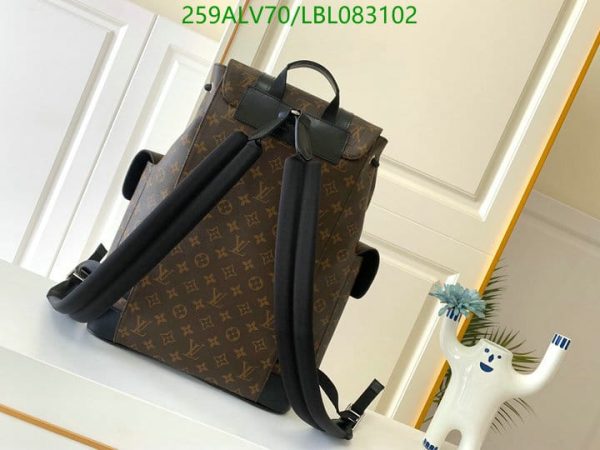 Louis Vuitton 1:1 Mirror Replica Christopher Canvas Backpack LBL0831021258