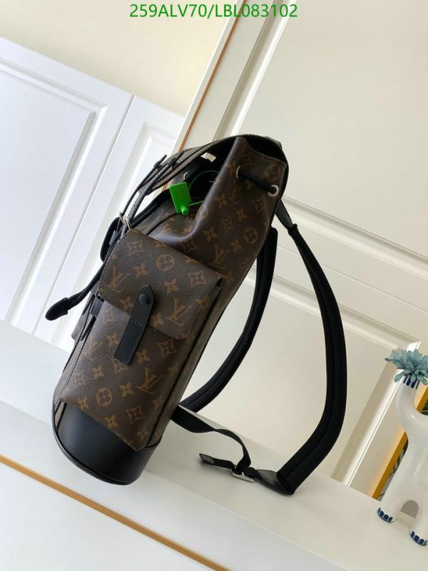 Louis Vuitton 1:1 Mirror Replica Christopher Canvas Backpack LBL0831021258