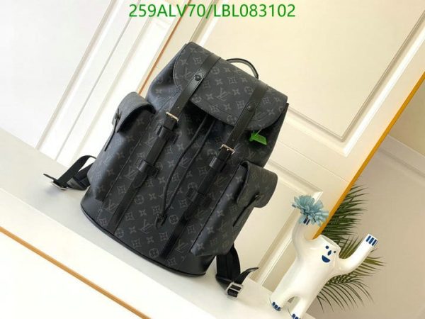 Louis Vuitton 1:1 Mirror Replica Christopher Canvas Backpack LBL0831021258