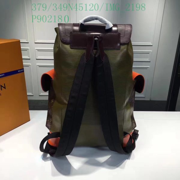 Louis Vuitton 1:1 Mirror Replica Christopher PM Noir Backpack LB11302212548