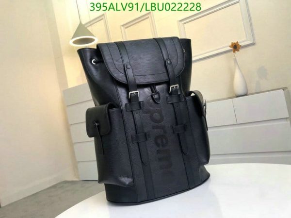 Louis Vuitton 1:1 Mirror Replica Christopher PM Supreme Collaboration Backpack LBU0222281245