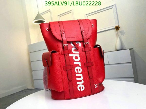 Louis Vuitton 1:1 Mirror Replica Christopher PM Supreme Collaboration Backpack LBU0222281245