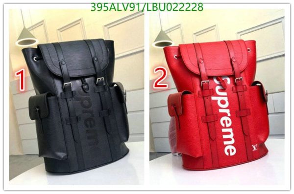 Louis Vuitton 1:1 Mirror Replica Christopher PM Supreme Collaboration Backpack LBU0222281245