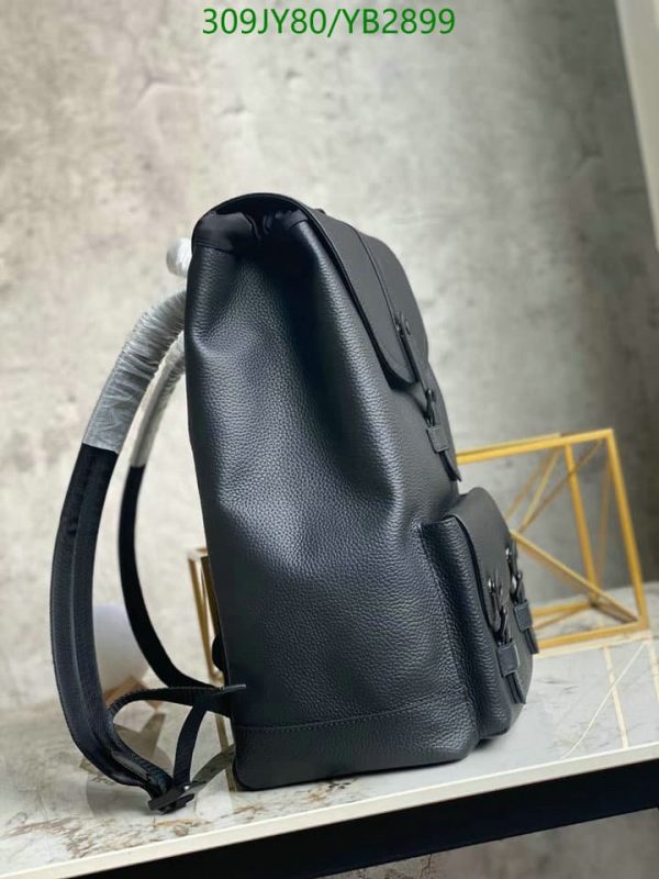 Louis Vuitton 1:1 Mirror Replica Christopher Slim Taurillon Backpack YB28991258964