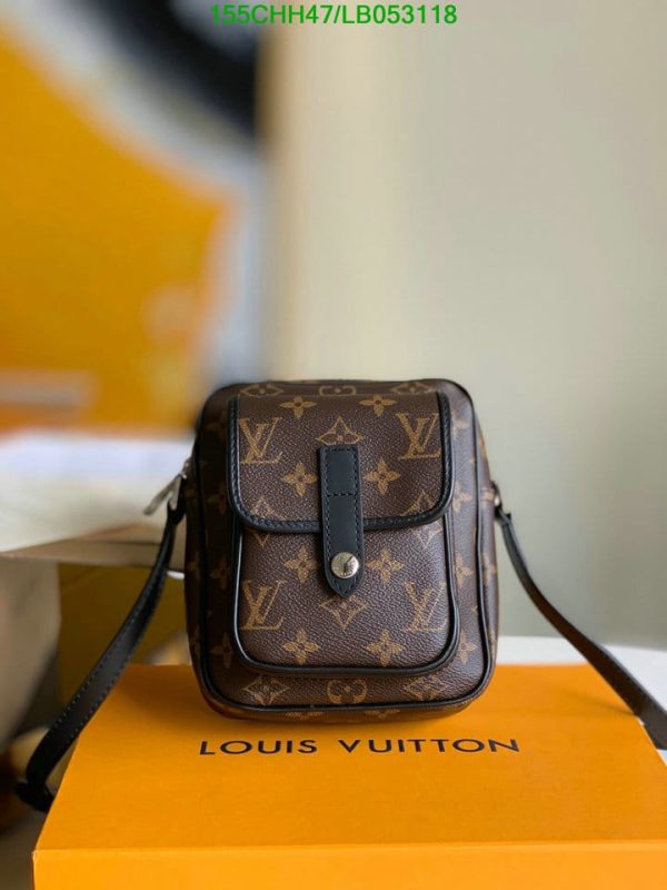 Louis Vuitton 1:1 Mirror Replica Christopher wearable wallet monogram macassar Brown LB05311841235