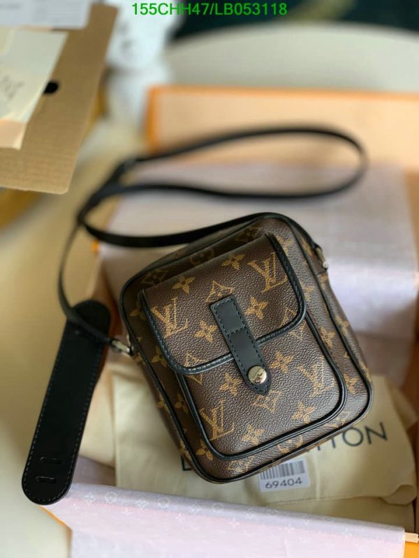 Louis Vuitton 1:1 Mirror Replica Christopher wearable wallet monogram macassar Brown LB05311841235