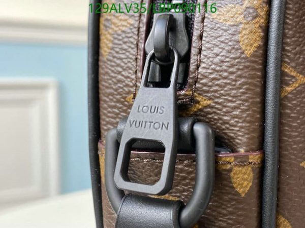 Louis Vuitton 1:1 Mirror Replica Christopher wearable wallet monogram macassar Brown  LBP0901167854