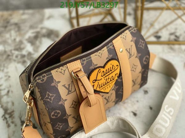 Louis Vuitton 1:1 Mirror Replica City Keepall Shoulder Bag LB32974325674