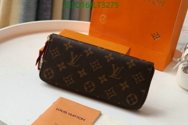 Louis Vuitton 1:1 Mirror Replica Clemence Wallet LT32755632149