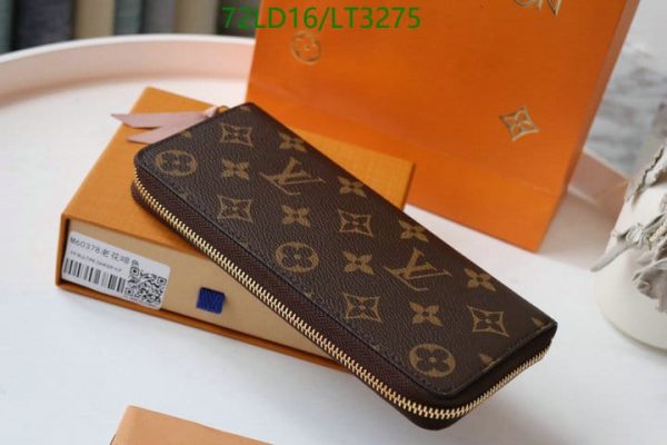 Louis Vuitton 1:1 Mirror Replica Clemence Wallet LT32755632149