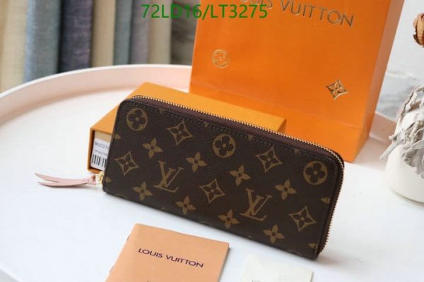 Louis Vuitton 1:1 Mirror Replica Clemence Wallet LT32755632149