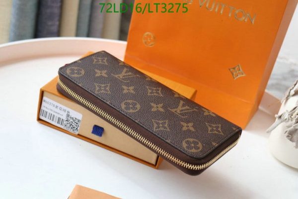 Louis Vuitton 1:1 Mirror Replica Clemence Wallet LT32755632149