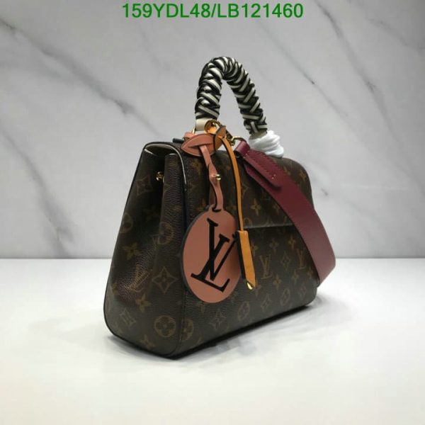 Louis Vuitton 1:1 Mirror Replica Cluny Top Handle Bag Monogram Canvas LB12146031245