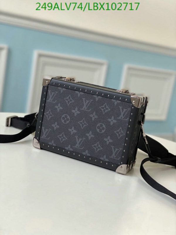 Louis Vuitton 1:1 Mirror Replica  Clutch Trunk Wallet Strap Box LBX1027175624