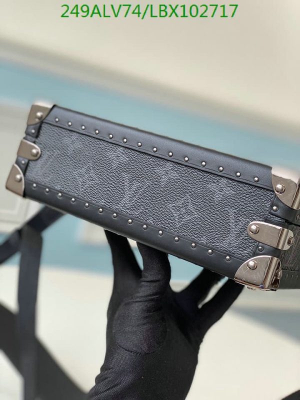 Louis Vuitton 1:1 Mirror Replica  Clutch Trunk Wallet Strap Box LBX1027175624