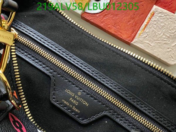 Louis Vuitton 1:1 Mirror Replica Coated Canvas Game On Speedy Bandoulière Gold Hardware LBU0123053165