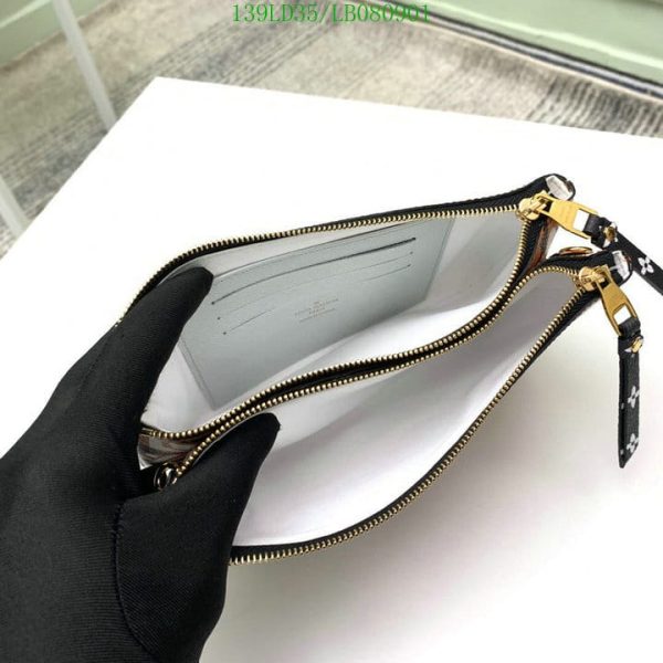 Louis Vuitton 1:1 Mirror Replica Crafty Double Zip Pochette LB08090197435