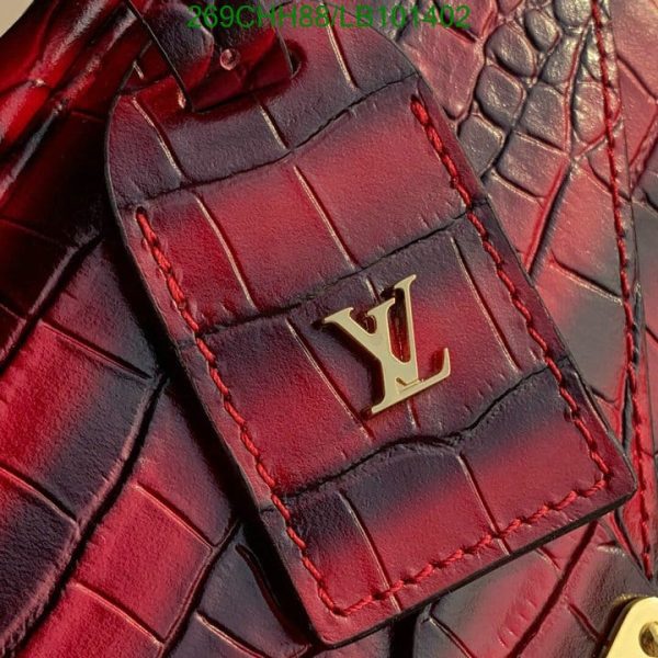 Louis Vuitton 1:1 Mirror Replica  Crocodile Pattern Leather Bag LB10140216954