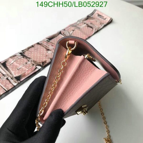 Louis Vuitton 1:1 Mirror Replica Croisette Chain Wallet Bag LB05292712368