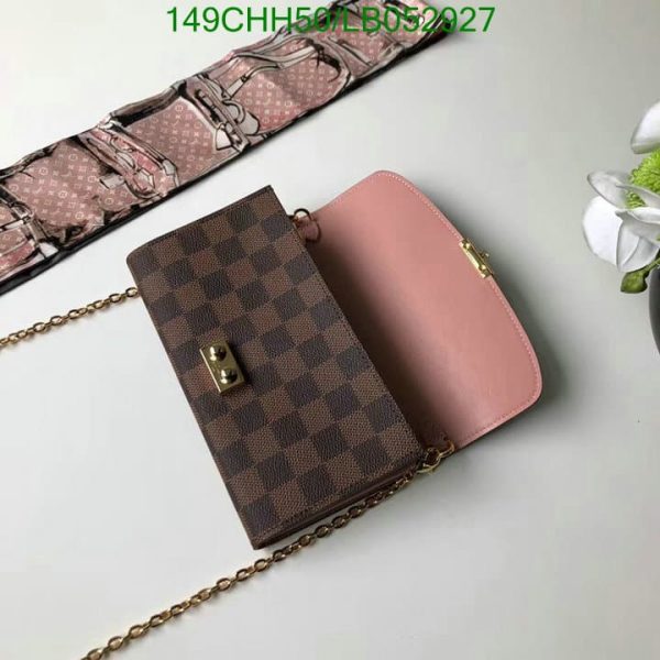 Louis Vuitton 1:1 Mirror Replica Croisette Chain Wallet Bag LB05292712368