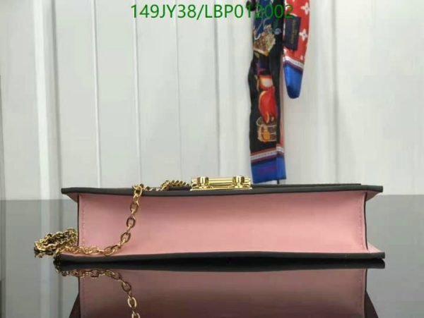 Louis Vuitton 1:1 Mirror Replica  Croisette Chain Wallet Damier LBP0120026534