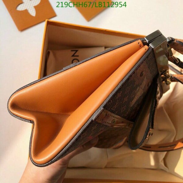 Louis Vuitton 1:1 Mirror Replica Crown Frame Tote Limited Edition Time Trunk Monogram Canvas LB11295431267