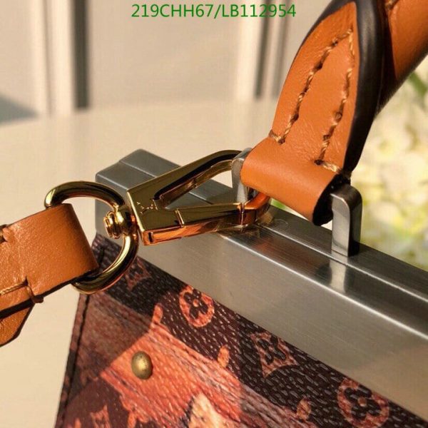 Louis Vuitton 1:1 Mirror Replica Crown Frame Tote Limited Edition Time Trunk Monogram Canvas LB11295431267