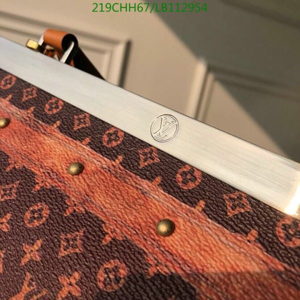 Louis Vuitton 1:1 Mirror Replica Crown Frame Tote Limited Edition Time Trunk Monogram Canvas LB11295431267