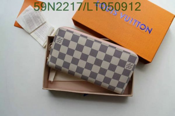 Louis Vuitton 1:1 Mirror Replica Damier Azur Wallet LT05091256318