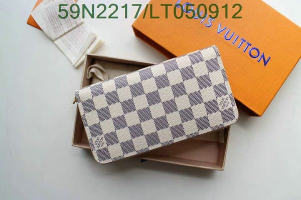 Louis Vuitton 1:1 Mirror Replica Damier Azur Wallet LT05091256318