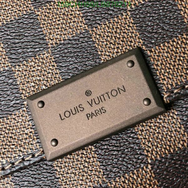 Louis Vuitton 1:1 Mirror Replica Damier Ebene Canvas District MM Bag  LB07021141235