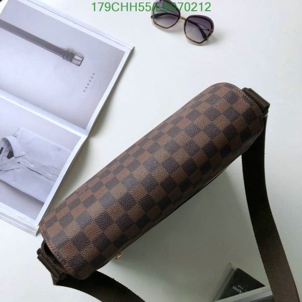 Louis Vuitton 1:1 Mirror Replica Damier Ebene Canvas District MM Bag LB07021241235